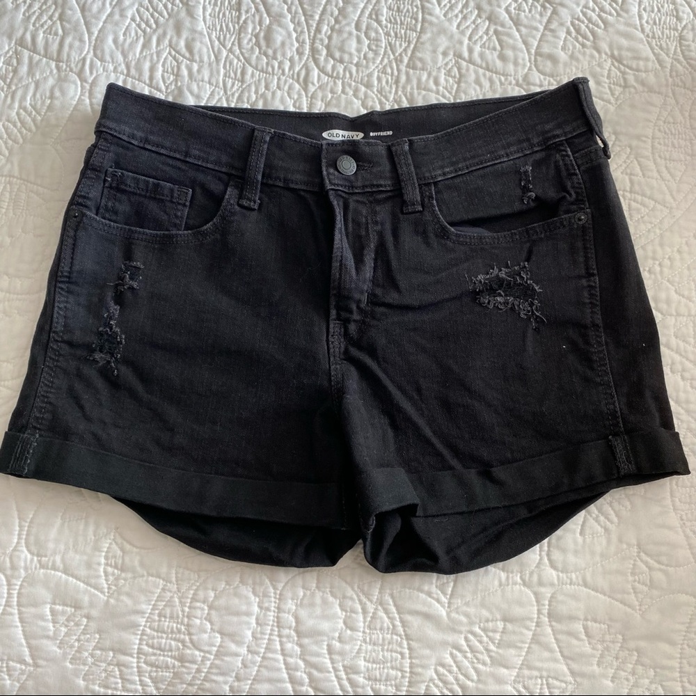 Old Navy High Waisted Boyfriend Shorts